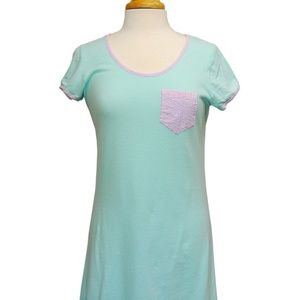 Classic Tee Pique Pocket Trim Dress L
